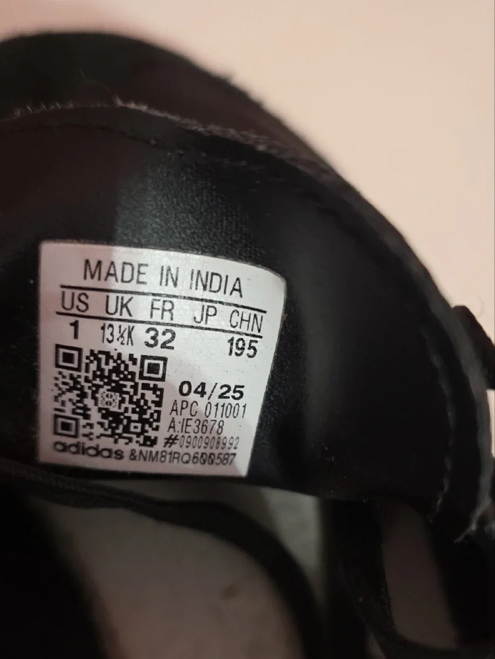 adidas Kids Black and White Classic Sneakers